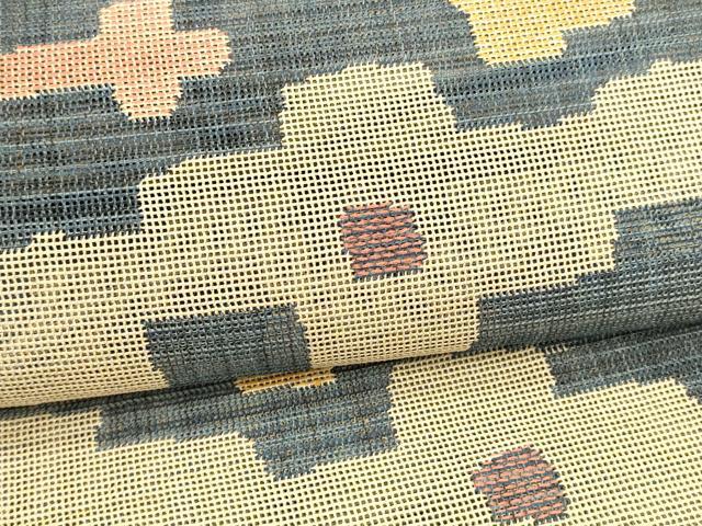 平和屋着物＊夏物 八寸名古屋帯 抽象文様 DABA0469cm
