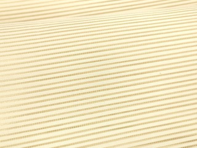 平和屋着物＊夏物 絽綴れ 八寸名古屋帯 肌色 正絹 逸品 DABA0477cm