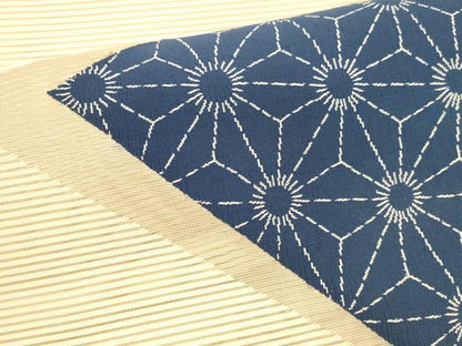 平和屋着物＊夏物 絽綴れ 八寸名古屋帯 麻の葉文様 正絹 逸品 DABA0487cm