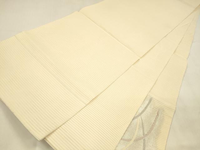 平和屋着物＊夏物 絽綴れ 太鼓柄袋帯 露芝文 金銀糸 正絹 逸品 DABA0488cm