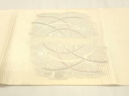 平和屋着物＊夏物 絽綴れ 太鼓柄袋帯 露芝文 金銀糸 正絹 逸品 DABA0488cm