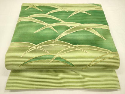 平和屋着物＊夏物 中国三大刺繍 相良刺繍 総刺繍 絽綴れ 八寸名古屋帯 芝文 正絹 逸品 DABA0490cm