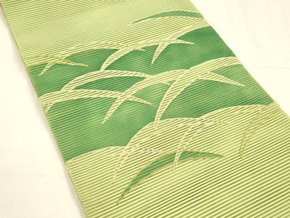 平和屋着物＊夏物 中国三大刺繍 相良刺繍 総刺繍 絽綴れ 八寸名古屋帯 芝文 正絹 逸品 DABA0490cm