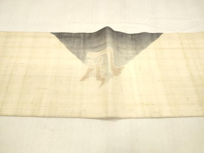 平和屋着物＊夏物 九寸名古屋帯 風 麻 逸品 DABA0521cm