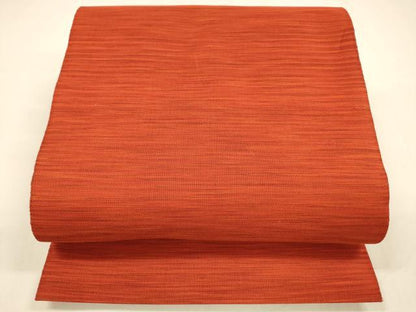 平和屋着物●爪掻き本綴れ 八寸名古屋帯 霞文 正絹 逸品 DABA0553cm