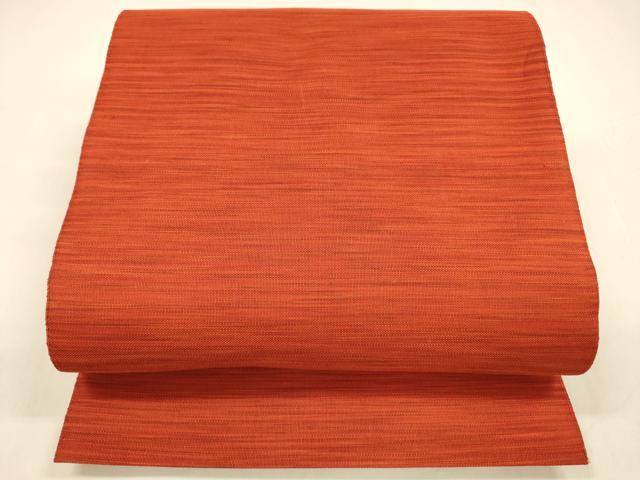 平和屋着物●爪掻き本綴れ 八寸名古屋帯 霞文 正絹 逸品 DABA0553cm