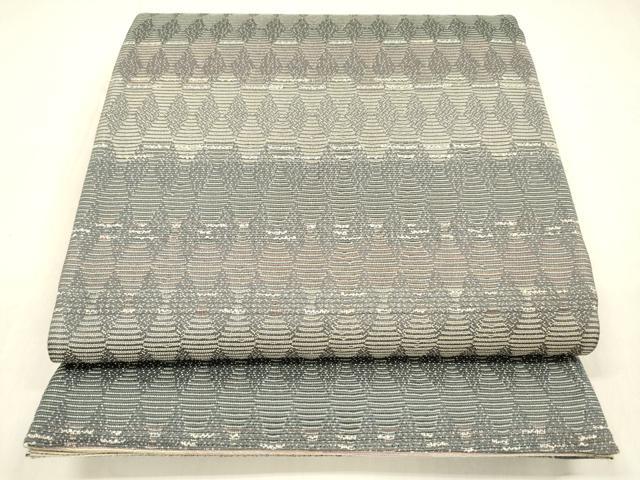 平和屋着物●両面　全通柄袋帯　舞花文　菱文　正絹　逸品　DABA0567cm 平和屋着物○両面 全通柄袋帯 舞花文 菱文 正絹 逸品 DABA0567cm