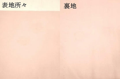 平和屋着物●塩瀬　九寸名古屋帯　ろうけつ染め　作家物　枝花文　正絹　逸品　DABA0607cm