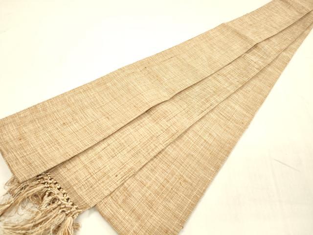 平和屋着物○本場筑前博多織 男性 角帯 西村織物謹製 霞文 証紙付き