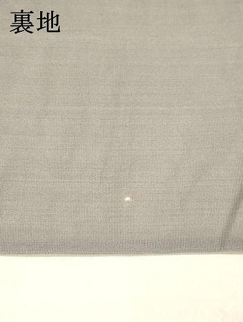 平和屋着物＊夏物 六通柄袋帯 籬草葉文 金糸 金糸 正絹 逸品 DABA0664cm
