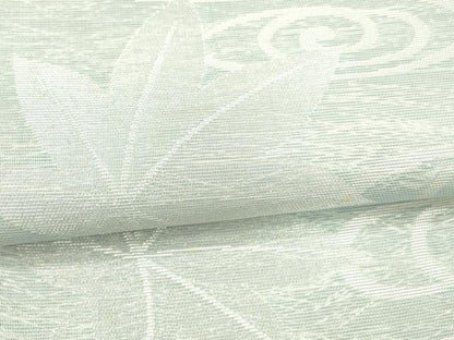 平和屋着物＊夏物 六通柄袋帯 竜田川 銀糸 正絹 逸品 DABA0670cm