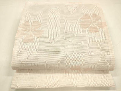 平和屋着物＊夏物 六通柄 京袋帯 舞桜文 DABA0683cm
