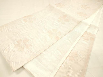 平和屋着物＊夏物 六通柄 京袋帯 舞桜文 DABA0683cm