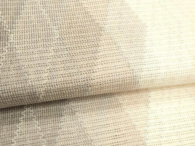 平和屋着物＊夏物 八寸名古屋帯 組織 抽象文様 正絹 逸品 DABA0684cm