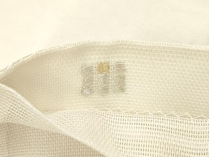 平和屋着物＊夏物　西陣織　天平初年創始の京の老舗　洛陽織物　六通柄袋帯　ぬれぬき　唐織　舞花文　金銀糸　正絹　逸品　DABA0685cm