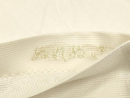 平和屋着物＊夏物　西陣織　天平初年創始の京の老舗　洛陽織物　六通柄袋帯　ぬれぬき　唐織　舞花文　金銀糸　正絹　逸品　DABA0685cm