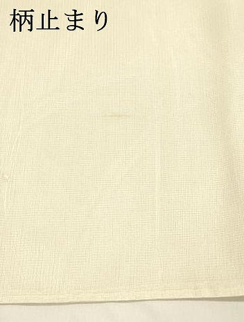 平和屋着物＊夏物 六通柄袋帯 草葉文 銀糸 正絹 逸品 DABA0702cm