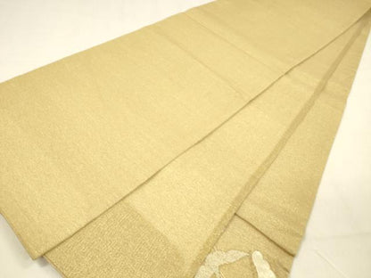 平和屋着物＊夏物 明綴れ 太鼓柄袋帯 飛鶴松文 金銀糸 正絹 逸品 DABA0710cm
