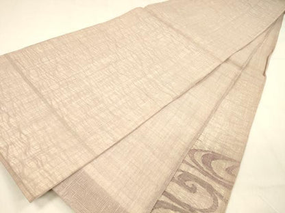 平和屋着物＊夏物 太鼓柄袋帯 流水文 正絹 逸品 DABA0714cm