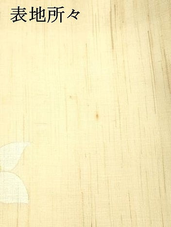 平和屋着物＊夏物 九寸名古屋帯 手描き 草花文 金銀彩 麻 逸品 DABA0725cm