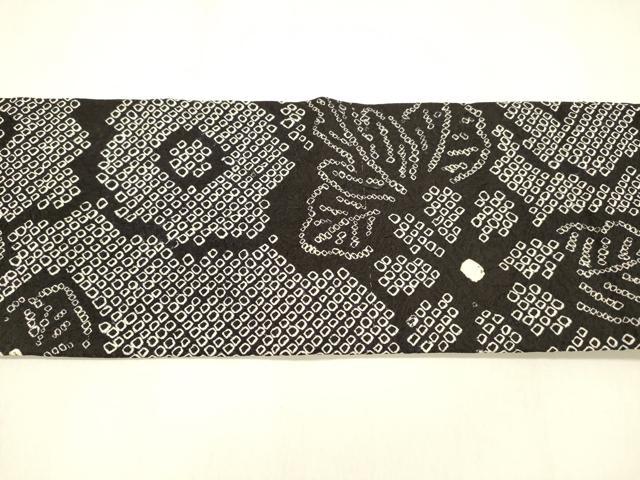 緊急値下げ　帯　九寸名古屋帯　全通柄（両面同布で袋綴） 緊急値下げ帯九寸名古屋帯全通柄（両面同布で袋綴）