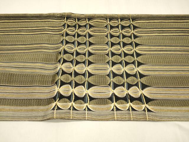 専用帯3444 3126 2974 3点セット ●ひなや工房 伊豆蔵明彦 高級 平和屋着物○ひなや工房 くむ・あむ・おる 伊豆蔵明彦 組織 太鼓柄