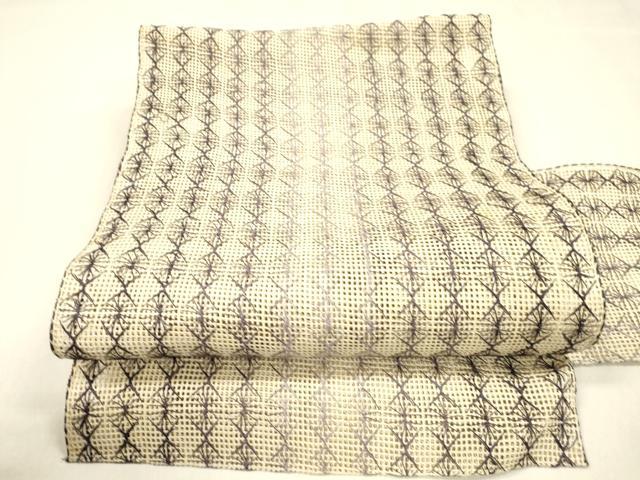 平和屋着物＊夏物 八寸名古屋帯 抽象文様 DABA0859cm