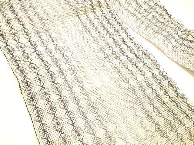 平和屋着物＊夏物 八寸名古屋帯 抽象文様 DABA0859cm
