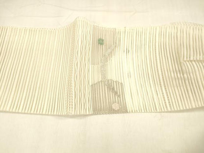 平和屋着物＊夏物 絽綴れ 八寸名古屋帯 露芝文 金銀糸 正絹 逸品 DABA0873cm