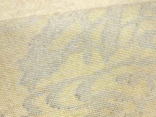 平和屋着物＊夏物 太鼓柄袋帯 抽象文様 金糸 正絹 逸品 DABA0874cm