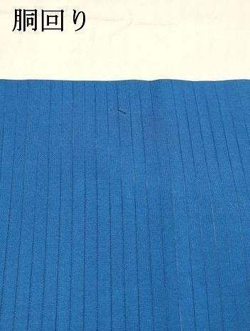 平和屋着物＊夏物　絽塩瀬　九寸名古屋帯　露芝文　金銀彩　正絹　逸品　DABA0893cm