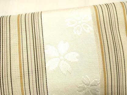 平和屋着物＊夏物 博多織 つけ帯 舞桜間道 DABA0897cm