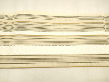 平和屋着物＊夏物 博多織 つけ帯 舞桜間道 DABA0897cm
