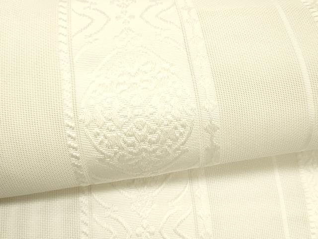 平和屋着物＊夏物 博多織 八寸名古屋帯 抽象間道 DABA0927cm