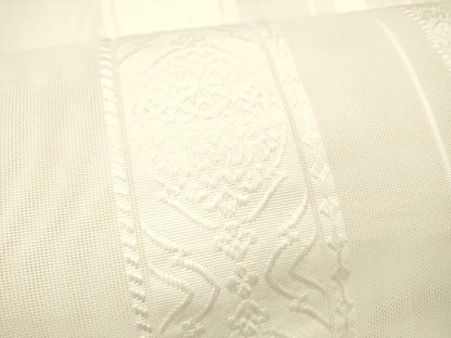 平和屋着物＊夏物 博多織 八寸名古屋帯 抽象間道 DABA0927cm