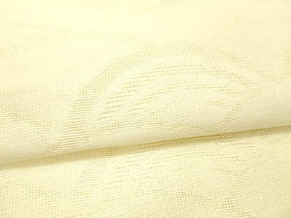 平和屋着物＊夏物 八寸名古屋帯 流水文 鳥の子色 DABA0928cm