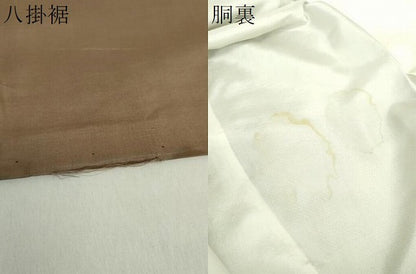 平和屋着物●本場大島紬 7マルキ 草花文 正絹 逸品 DABA1020ps