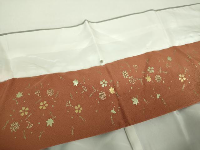 平和屋着物●訪問着　駒刺繍　枝蕾　暈し染め　金彩　正絹　逸品　DABA1034ps