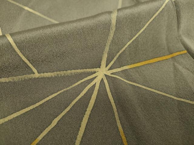 平和屋着物●上質な小紋 ろうけつ染め 麻の葉文様 正絹 逸品 未使用 DABA1063ps