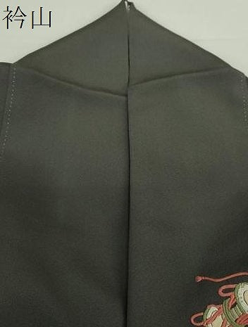 平和屋着物●上質な小紋　総刺繍　舞桜　楽器文　蛍暈し　金糸　正絹　逸品　DABA1065ps 平和屋着物○上質な小紋 総刺繍 舞桜 楽器文 蛍暈し