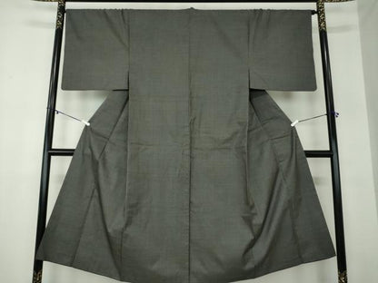 平和屋着物●男性　本場大島紬　アンサンブル　長羽織　100亀甲　総詰め　正絹　逸品　DABA1142ps