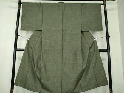 平和屋着物●男性　本場大島紬　アンサンブル　有馬柄　正絹　逸品　DABA1166ps