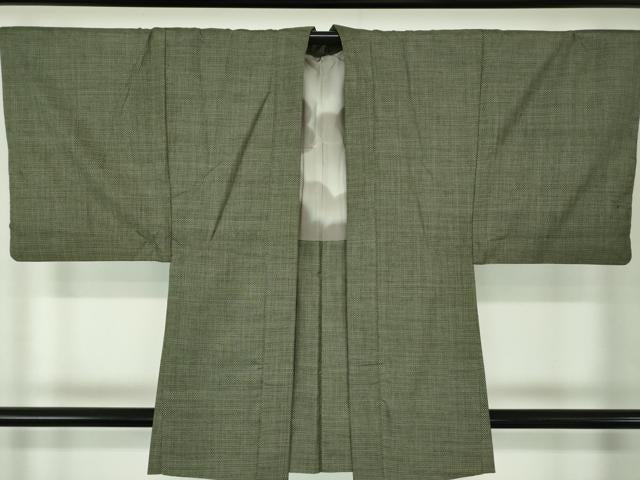 平和屋着物●男性　本場大島紬　アンサンブル　有馬柄　正絹　逸品　DABA1166ps