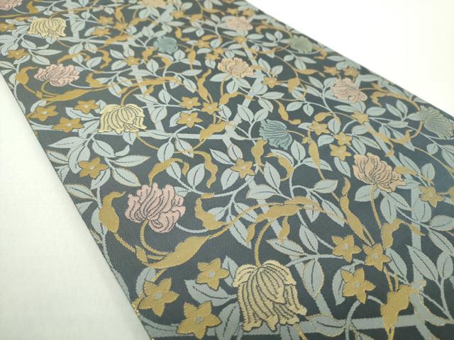 平和屋着物●六通柄袋帯　?台寺蒔絵　金糸　正絹　逸品　未使用　DABA1260ps 平和屋着物○六通柄袋帯 ?台寺蒔絵 金糸 正絹 逸品 未使用