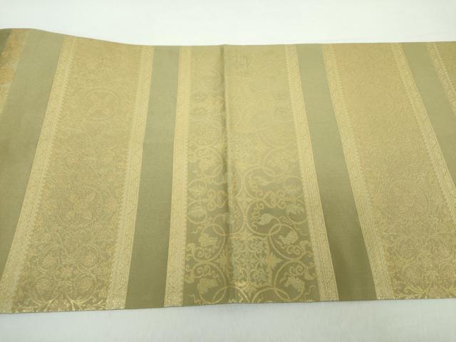 平和屋着物○西陣織 陰山織物謹製 箔屋清兵衛 六通柄袋帯