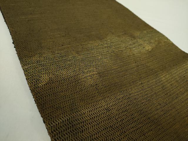 平和屋着物○八寸名古屋帯 霞文 正絹 逸品 DABA1346ps