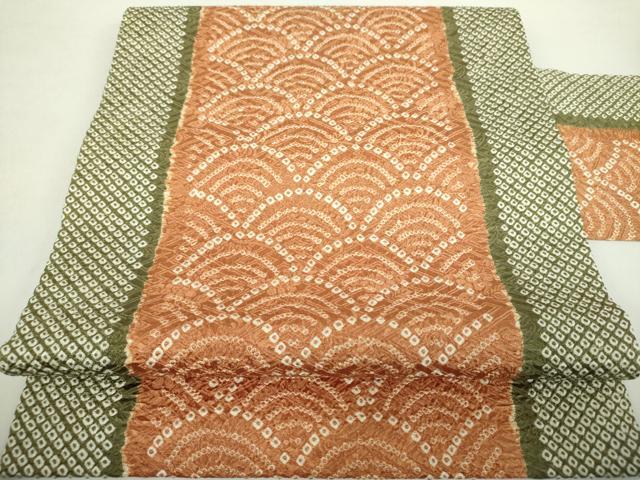 平和屋着物○名門 藤娘きぬたや・総絞り 九寸名古屋帯