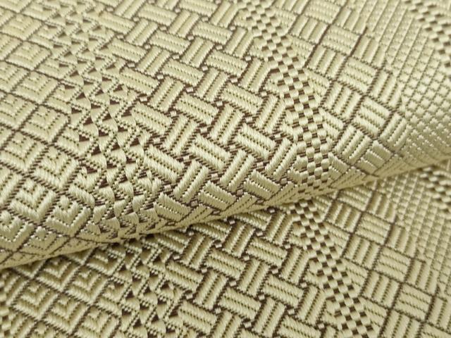 平和屋着物○本場筑前博多織 草木染 手織工房 染匠：小森久 ジャバラ紋