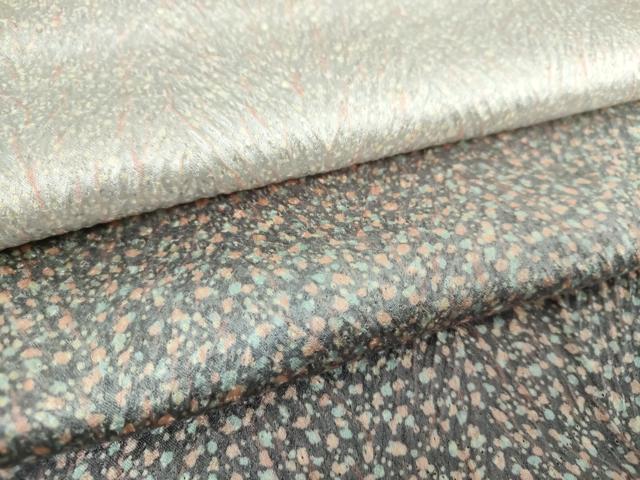 平和屋着物○名門 藤娘きぬたや・総絞り 杢目絞り 訪問