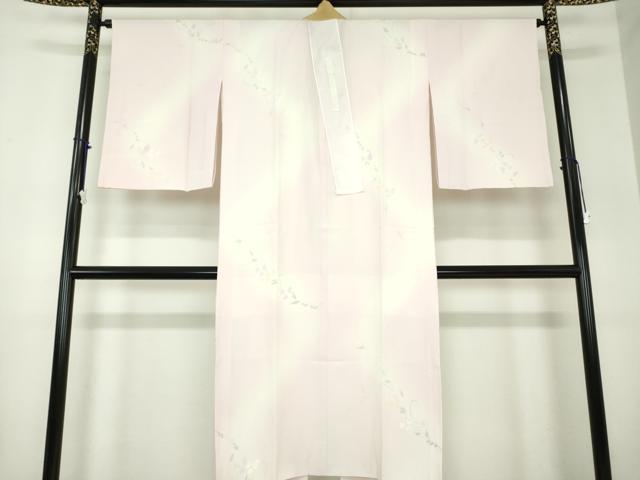 平和屋着物●上質な長襦袢　袷　手描き　草花文　暈し染め　正絹　逸品　DABA1430ps